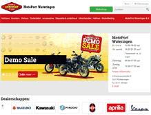 Tablet Screenshot of motoportwateringen.nl